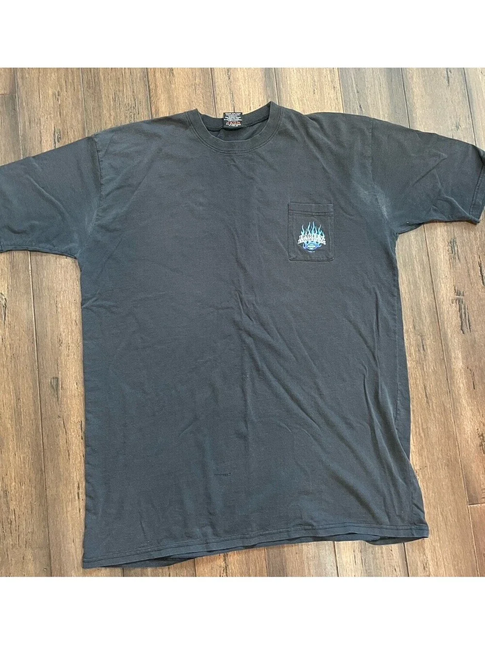 Harley Davidson tShirt 4XL Gray Harley of Murfreesboro TN Chest 55” 35” Long